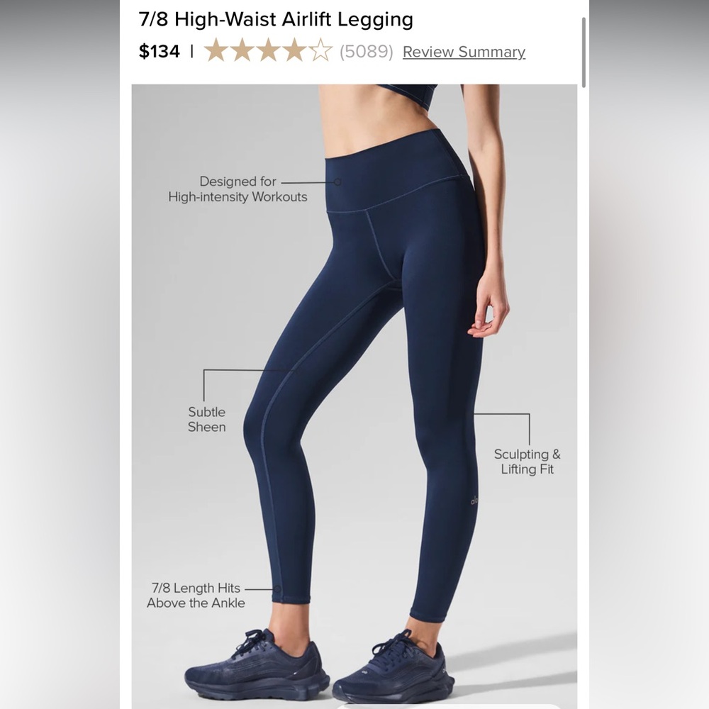 ALO Yoga 7/8 High-Waist Airlift Legging